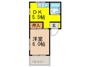 レオンコートⅡの物件間取画像